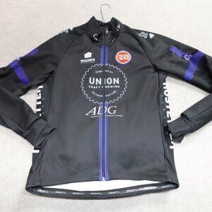 Craft Cycling Jersey Large Black Union Brewery Charm City Cycling Baltimore Warm